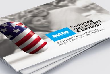 2020 Generic Drug and Biosimilars Access & Savings in the U.S. Report - Cover image